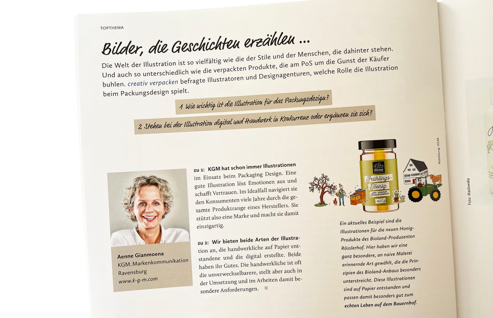 Creativ Verpacken befragt uns zum Thema Illustration