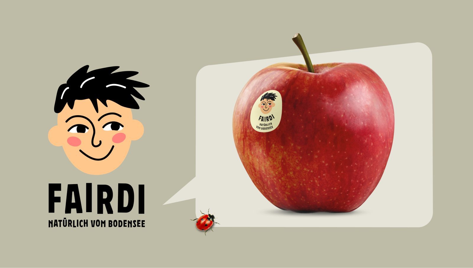FAIRDI – der Apfel der Zukunft schreibt.