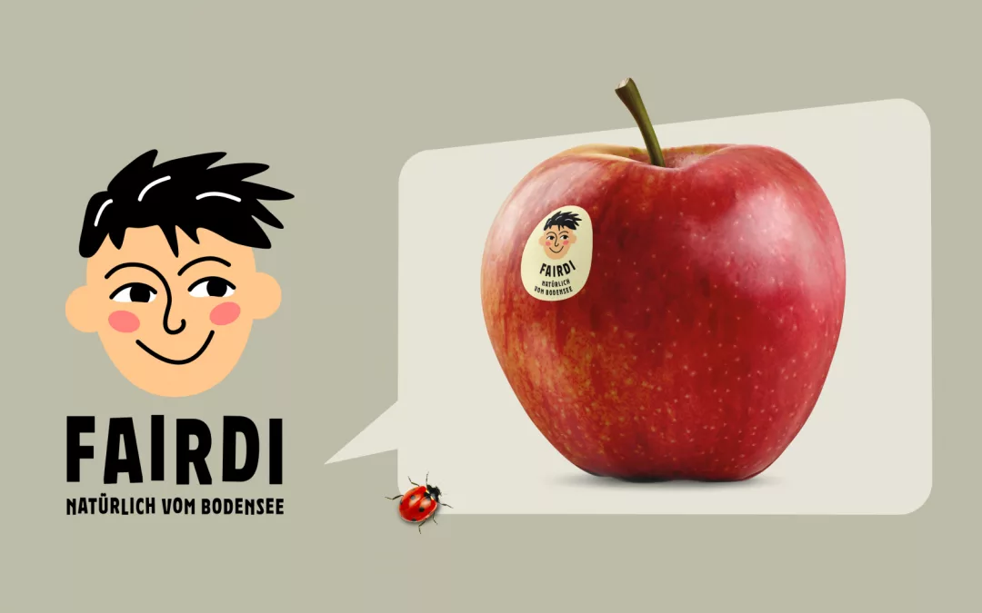 FAIRDI – der Apfel der Zukunft schreibt.